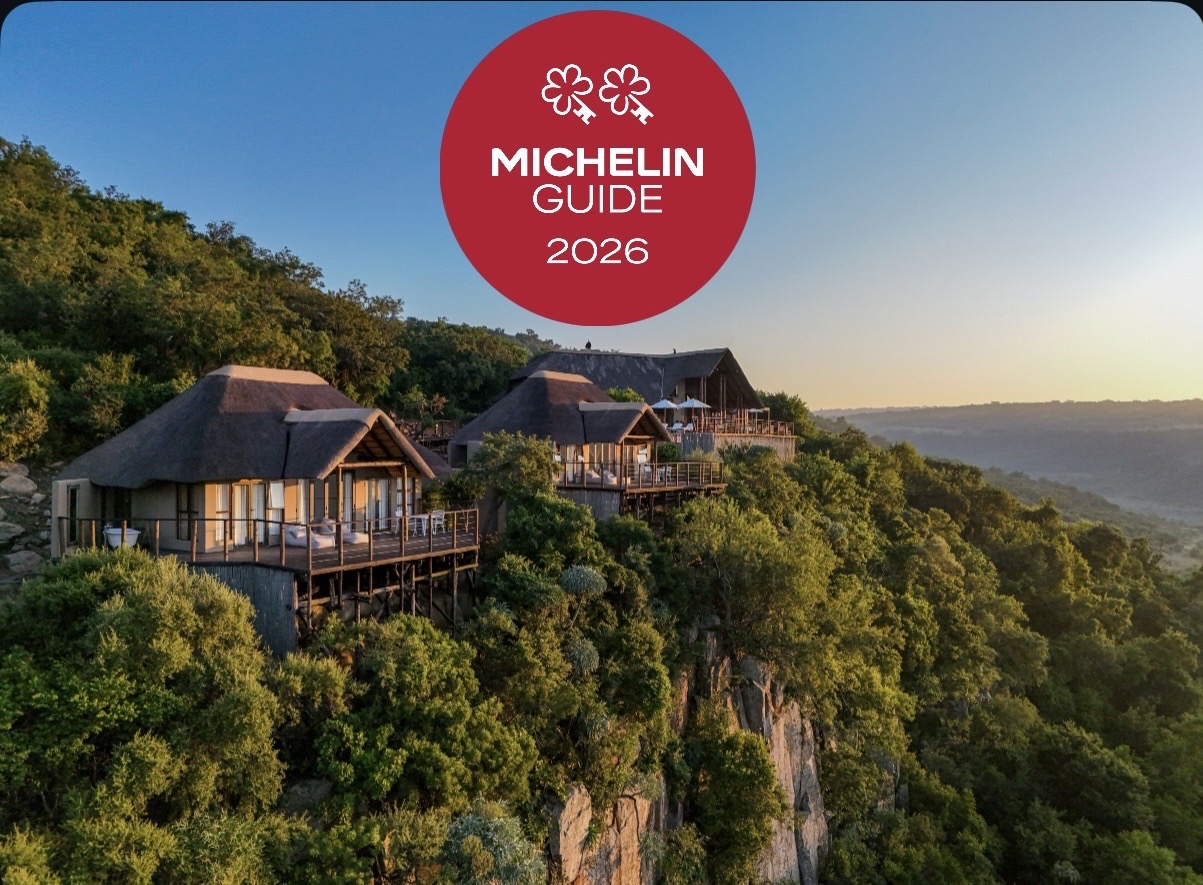 Esiweni, lodge Relais & Châteaux de 5 suites dans la réserve sans paludisme de Nambiti (KwaZulu-Natal), conserve ses 2 Clefs MICHELIN en 2026